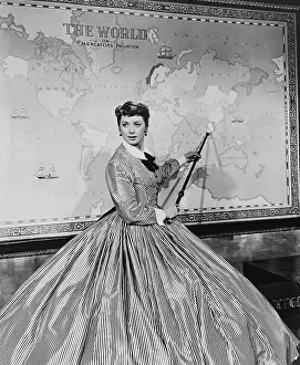 Prints of THE KING AND I, Deborah Kerr, 1956, TM and Copyright 20th Century Fox Film Corp./courtesy Everett Collection October Prints: THE KING AND I, Deborah Kerr, 1956