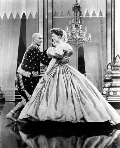 Hoop Skirt Prints: THE KING AND I, from left, Yul Brynner