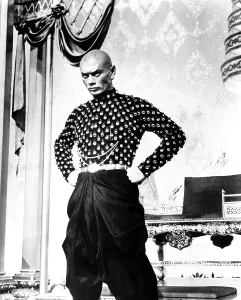 Shaved Head Prints: THE KING AND I, Yul Brynner, 1956