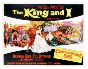 Kerr Prints: THE KING AND I, Yul Brynner, Deborah Kerr