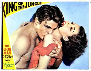 KING OF THE JUNGLE, from left, Buster Crabbe, Frances Dee, 1933