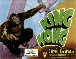 Airplane Prints: KING KONG, 1933 (RKO re-issue poster)