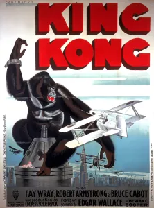 Gorilla Prints: King Kong, French poster art, 1933
