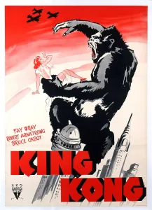 Gorilla Prints: King Kong, poster art, 1933