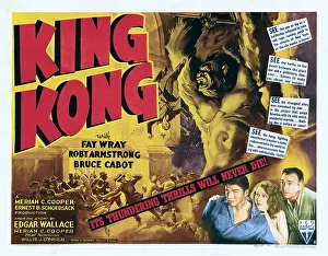 Cabot Prints: KING KONG, right top: King Kong