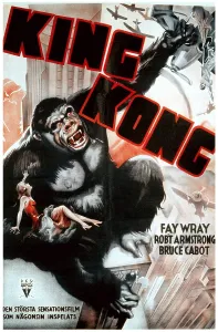 Gorilla Prints: KING KONG, Swedish 1938 re-release poster, 1933