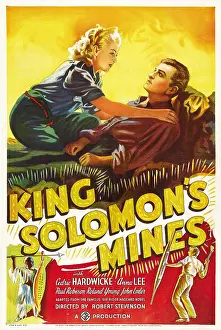 Loder Prints: KING SOLOMON'S MINES, Anna Lee, John Loder, 1937