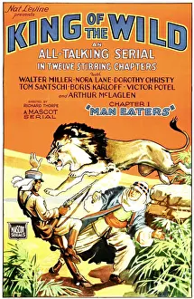 Attacking Prints: KING OF THE WILD, Chapter 1-Man Eaters, 1931