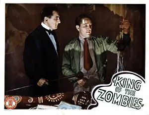 Evidence Prints: KING OF THE ZOMBIES, from left, Henry Victor, Dick Purcell, 1941