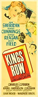 Cummings Prints: KINGS ROW, from top left: Ann Sheridan
