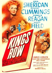 Cummings Prints: KINGS ROW, top: Ann Sheridan, Robert Cummings