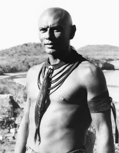 Shaved Head Prints: KINGS OF THE SUN, Yul Brynner, 1963