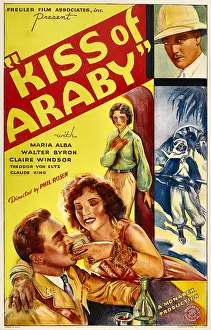 Byron Prints: KISS OF ARABY, bottom from left: Walter Byron, Maria Alba, top right: Walter Byron, 1933