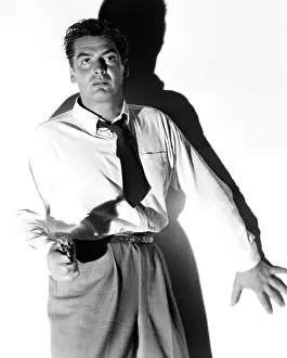 Dramatic Lighting Prints: KISS OF DEATH, Victor Mature, 1947
