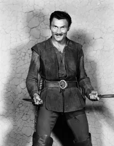 Palance Prints: KISS OF FIRE, Jack Palance, 1955