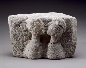 Iberian Prints: Kiss of Osuna. 3rd c. BC. Limestone