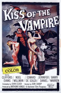 Hammer Horror Prints: THE KISS OF THE VAMPIRE, 1963