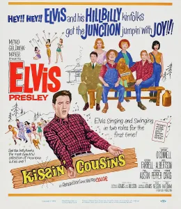 Pamela Prints: KISSIN COUSINS, US poster, Elvis Presley