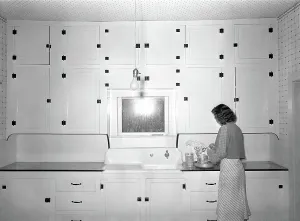 Lightbulb Prints: Kitchen of tenant purchase client