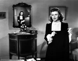 Ruffled Collar Prints: KITTY FOYLE, Ginger Rogers, 1940