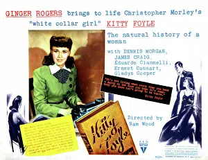 Working Woman Prints: KITTY FOYLE, Ginger Rogers, 1940