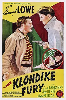 Lowe Prints: KLONDIKE FURY, US poster art, top from left: Edmund Lowe