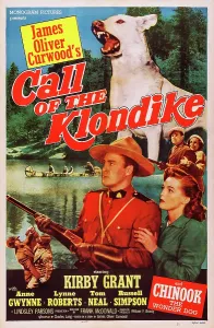 Canoe Prints: CALL OF THE KLONDIKE, US poster art