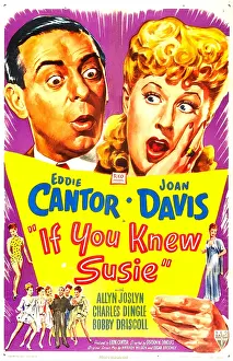 Cantor Prints: IF YOU KNEW SUSIE, US poster, Eddie Cantor, Joan Davis, 1948