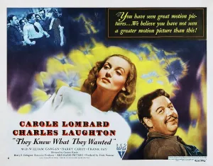 Lombard Prints: THEY KNEW WHAT THEY WANTED, US lobbycard