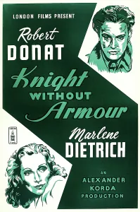 Donat Prints: KNIGHT WITHOUT ARMOUR, (aka KNIGHT WITHOUT ARMOR)