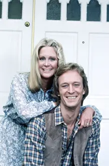 : KNOTS LANDING, from left: Joan Van Ark, Ted Shackelford, (Season 1), 1979-1993
