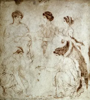 To Play Prints: The Knucklebone Players. 1st c