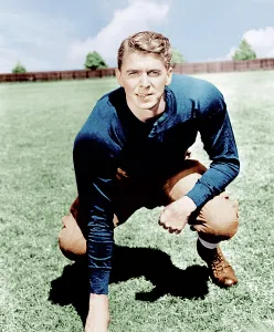 Football Uniform Prints: KNUTE ROCKNE ALL AMERICAN, Ronald Reagan, 1940