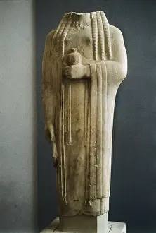 6th C Prints: Kore. 6th c. BC. Archaic Greek art
