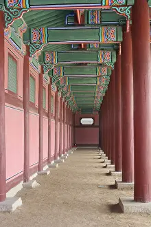Courtier Prints: KOREA. Seoul. Gyenbokoung Palace