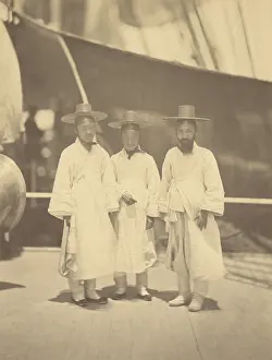 Defense Prints: Korean officials on the US Frigate COLORADO to meet with Minister Frederick Low