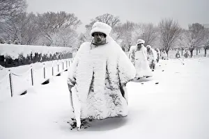 Patrol Prints: Korean War Veterans Memorial, Washington