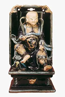 Ceramic Prints: Kouan-ti, God of War. Chinese art