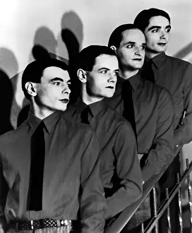 Lipstick Prints: Kraftwerk, 1970s. Courtesy: CSU Archives / Everett Collection
