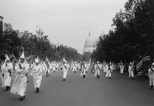 December Prints: Ku Klux Klan parade in Washington D