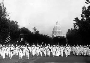 Parade Prints: Ku Klux Klan parading in Washington, D