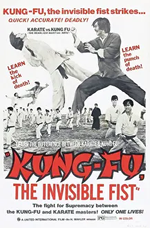 Images Dated 7th May 2014: KUNG-FU, THE INVISIBLE FIST, US poster art, ca. 1974