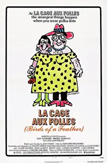 1978 Movies Prints: LA CAGE AUX FOLLES, US poster art, 1978