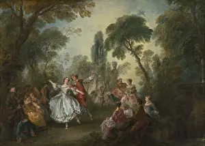 Gbcfa Prints: La Camargo Dancing, by Nicolas Lancret