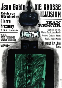 Films By Jean Renoir Prints: LA GRANDE ILLUSION, Polish poster art, 1937