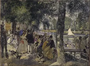 Back Prints: La grenouill re, by Pierre-Auguste Renoir