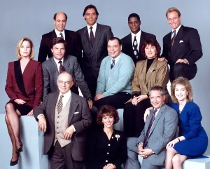 Michele Prints: L.A. LAW, (top l-r): Alan Rachins
