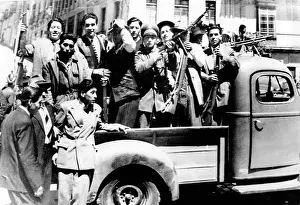 Bolivia Prints: La Paz, Bolivia: Police