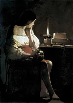 1st Half 17th C Prints: LA TOUR, Georges de (1593-1652)
