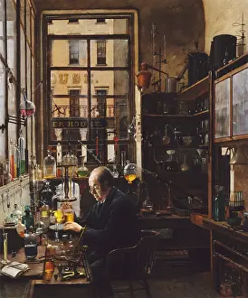 Lab Coat Prints: IN THE LABORATORY, by Henry Alexander